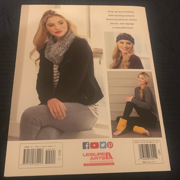 Leisure Arts knitting book lot (3 books) - Picture 7 of 7